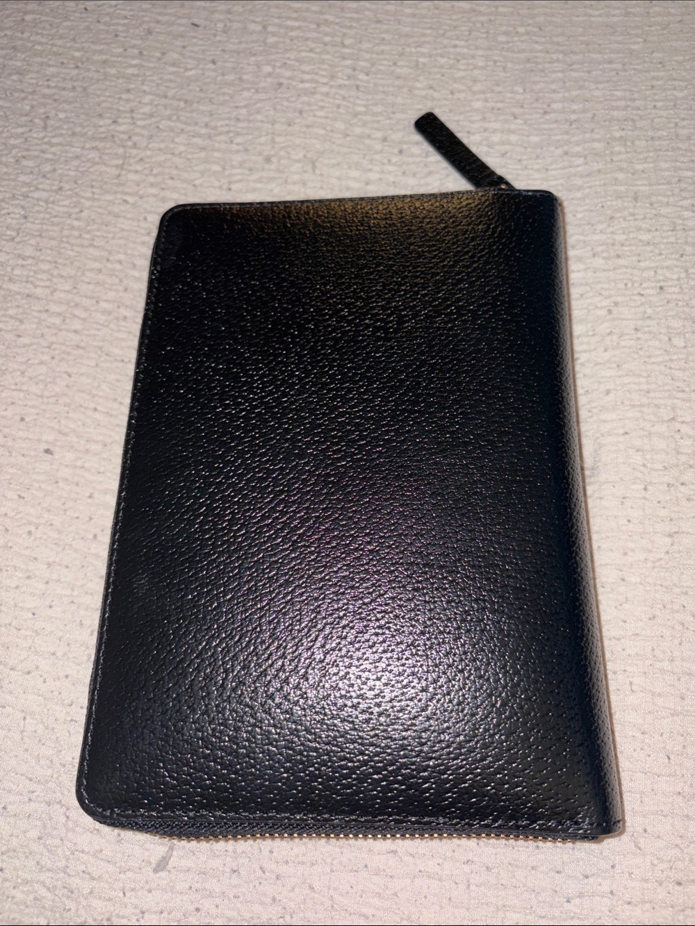 kate spade Black Leather Zip Around Agenda Journal NWOT - Picture 11 of 11